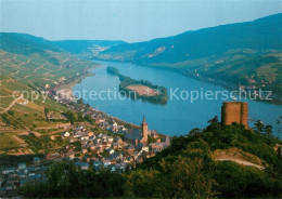 73251274 Lorch Rheingau Ruine Noellich Fliegeraufnahme Lorch Rheingau - Sonstige & Ohne Zuordnung