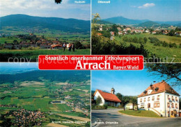 73251225 Arrach Haibuehl Ottenzell Ortsmitte Panorama Arrach - Sonstige & Ohne Zuordnung