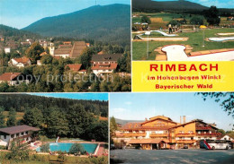 73251185 Rimbach Bayrischer Wald Panorama Freibad Minigolfplatz Hotel Rimbach Ba - Sonstige & Ohne Zuordnung