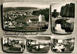 73251137 Luetzenhardt Sonnenhof Panorama Gaststube Hallenbad Luetzenhardt - Otros & Sin Clasificación