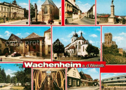 73251096 Wachenheim Weinstrasse Altersheim Kapelle Weinstrasse Kriegerdenkmal Lu - Sonstige & Ohne Zuordnung