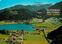 73250708 Walchsee Tirol Alpenbad Kurhotel Fachschule Alpenpanorama Kaisergebirge - Autres & Non Classés