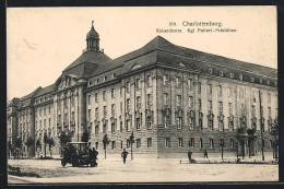 AK Berlin-Charlottenburg, Kaiserdamm, Kgl Polizei-Präsidium  - Polizia – Gendarmeria