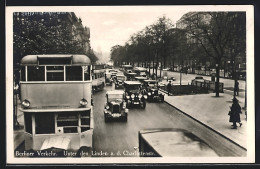 AK Berlin, Verkehr Auf Der Charlottenstrasse, Unter Den Linden  - Mitte