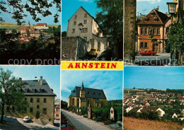 73249965 Arnstein Unterfranken Teilansichten Kirche Gasse Panorama Arnstein Unte - Sonstige & Ohne Zuordnung