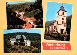 73249934 Soonwald Panorama Winterburg Burgschenke Soonwald - Autres & Non Classés