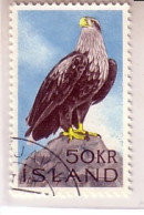 ISLAND MI-NR. 399 GESTEMPELT(USED) VÖGEL 1966 SEEADLER - Usati