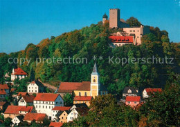 73249767 Falkenstein Oberpfalz Kirche Und Burg Falkenstein Oberpfalz - Other & Unclassified