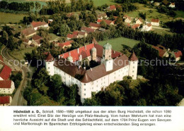 73249653 Hoechstaedt Donau Fliegeraufnahme Schloss Hoechstaedt Donau - Other & Unclassified