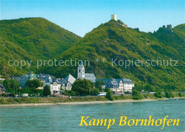 73249266 Kamp-Bornhofen Blick Ueber Den Rhein Kloster Bugen Die Feindlichen Brue - Sonstige & Ohne Zuordnung