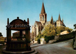 73249223 Oppenheim Katharinenkirche Geschlechterbrunnen Oppenheim - Sonstige & Ohne Zuordnung