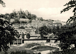 73249192 Marburg Lahn Stadtbild Mit Freibad Altstadt Schloss Marburg Lahn - Marburg