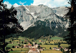 73249181 Ramsau Dachstein Steiermark Panorama Blick Gegen Scheichenspitze Dachst - Altri & Non Classificati