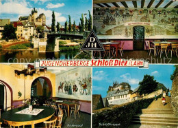 73249153 Diez Lahn Jugendherberge Schloss Rittersaal Schlosstreppe Diez Lahn - Diez