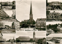 73249080 Muelheim Ruhr Bahnhof Strassenpartien Stadtmitte Rathaus Markt Kirche S - Muelheim A. D. Ruhr