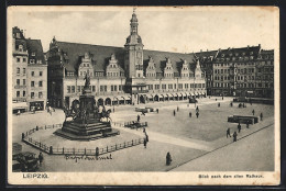 AK Leipzig, Blick Nach Dem Alten Rathaus  - Leipzig