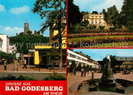 73249010 Bad Godesberg Fussgaengerzone Brunnen Burg Schloss Park Bad Godesberg - Bonn