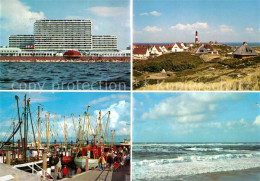 73248963 Insel Sylt Kurzentrum Hoernum Leuchtturm Lister Hafen Fischkutter Nords - Other & Unclassified