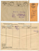 Germany 1936 Cover; Postscheckamt Hannover (Hanover Postal Check Office) With Kontoauszug (Account Statement) - Briefe U. Dokumente