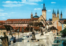 73248822 Wuerzburg Alte Marienbruecke Dom Wuerzburg - Würzburg