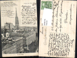 716132 Wien Liedkarte Stephansdom Text Alte Steffel  - Sonstige & Ohne Zuordnung