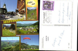 716479 Mehrbild AK Westendorf Brixental Tirol Ortsmotiv Totale Seilbahn Gondel Fallschirm - Other & Unclassified