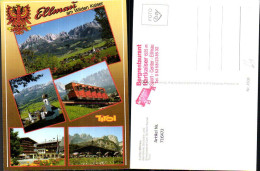 716472 Mehrbild AK Ellmau Am Wilden Kaiser Bergbahn Kirche Ortsmotiv - Other & Unclassified