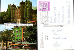 716419 Mehrbild AK Lienz Dolomitenstadt Lieburg Hauptplatz Mit Statue St Florian - Other & Unclassified