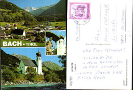 716418 Mehrbild AK Bach Tirol Lechtal Kirche Ansicht Statue - Other & Unclassified