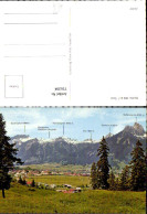 716394 Farbfoto Foto AK Reutte Tirol Gipfelkarte - Other & Unclassified