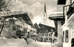 73248579 Kirchberg Tirol Ortsmotiv Mit Kirche Im Winter Kirchberg Tirol - Altri & Non Classificati