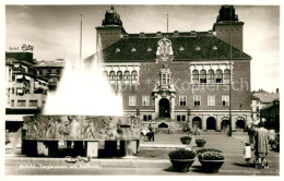 73248556 Boras Torgbrunnen Och Radhuset Boras - Schweden