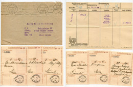 Germany 1936 Cover; Postscheckamt Hannover (Hanover Postal Check Office) With Kontoauszug (Account Statement) - Covers & Documents