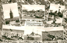 73248510 Wangerooge Nordseebad Westturm Strand Leuchtturm Fahrgastschiff Wangero - Wangerooge