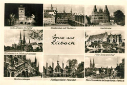 73248473 Luebeck Burgtor Marktplatz Rathaus Holstentor Dom Alte Salzspeicher Rat - Luebeck