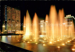 73248426 Berlin Ernst Reuter Platz Abendstimmung Wasserfontaenen Berlin - Sonstige & Ohne Zuordnung