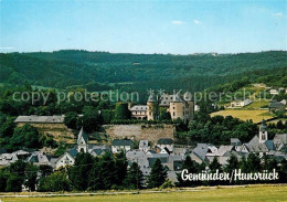 73248279 Gemuenden Hunsrueck Schloss Panorama Gemuenden Hunsrueck - Autres & Non Classés