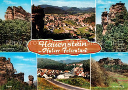 73248270 Hauenstein Pfalz Backelstein Kamel Falkenburg Puppe Panorama Hauenstein - Altri & Non Classificati