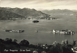 CPSM Lago Maggiore-Le Tre Isole-Timbre    L2901 - Autres & Non Classés