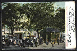 AK Hamburg-Neustadt, Strassenmusikanten Auf Dem Schaarmarkt  - Mitte