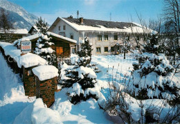 73248249 Karlstein Oberbayern Hotel Restaurant Karlsteiner Stuben Winterimpressi - Bad Reichenhall