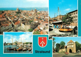 73248232 Stralsund Mecklenburg Vorpommern Stadtpanorama Blick Von St Marien Meer - Stralsund