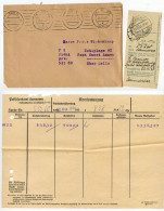 Germany 1940 Cover; Postscheckamt Hannover (Hanover Postal Check Office) With Kontoauszug (Account Statement) - Covers & Documents