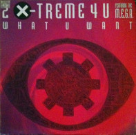 2 X TREME 4 U  WHAT U WANT - 45 Toeren - Maxi-Single