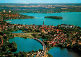 73248193 Ploen See Mit Schloss Naturpark Holsteinische Schweiz Fliegeraufnahme P - Ploen