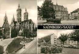 73248113 Naumburg Saale Dom Dreikoenigskapelle Wilhelm Pieck Platz Brunnen Wohnb - Naumburg (Saale)