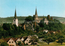 73247932 Kastellaun Hunsrueck Kirchtuerme Panorama  Kastellaun Hunsrueck - Kastellaun