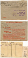 Germany 1939 Advert Cover; Postscheckamt Hannover (Hanover Postal Check Office) With Kontoauszug (Account Statement) - Covers & Documents