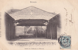 Bussang (88 Vosges) Scène Du Théâtre Du Pauple - Carte Précurseur Circulée 1904 - Sonstige & Ohne Zuordnung