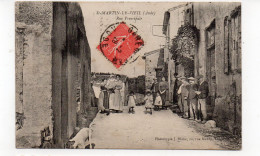 11 - St MARTIN Le VIEIL - Rue Principale - Animée - 1928 (L72) - Sonstige & Ohne Zuordnung